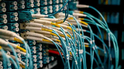 データセンターのサーバー設備のイメージ写真