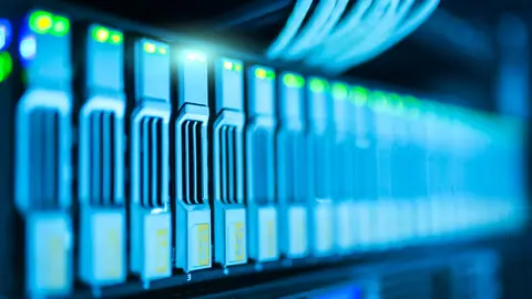 データセンターのサーバー設備のイメージ写真