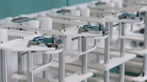 機械加工の現場のイメージ写真